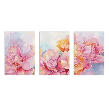 Embroidery kit Roses