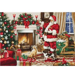 Stickset Weihnachtsmann-Interieur Stickset Weihnachtsmann-Interieur