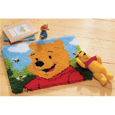 Kit tapis au point noué Disney Winnie the Pooh 14722
