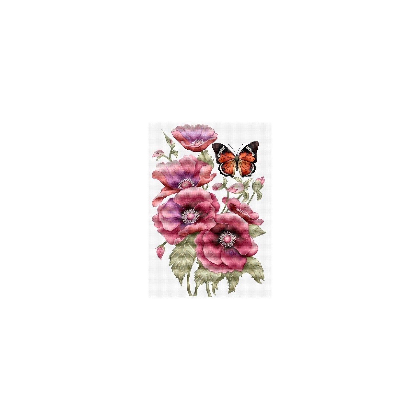 Stickset Der Duft der Anemonen