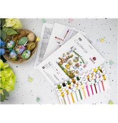 Stickset Frohe Ostern Stickset Frohe Ostern