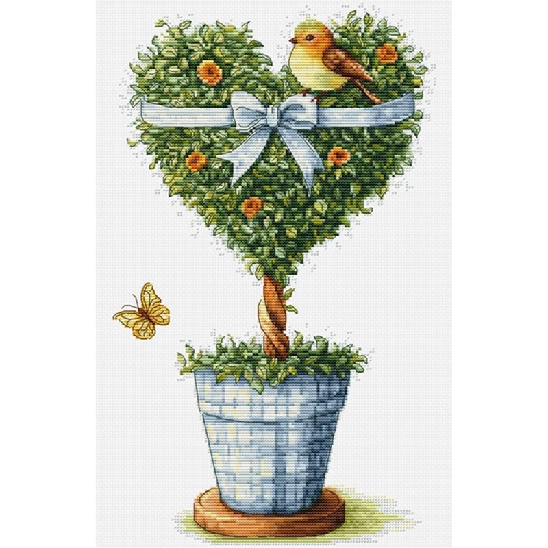 Kit de broderie L'Arbre de l'Amour Kit de broderie L'Arbre de l'Amour