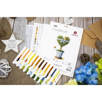 Borduurpakket De Boom van de Liefde