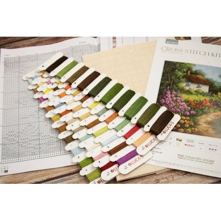 Embroidery kit Country House