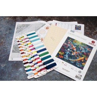 Embroidery kit The Aquarium