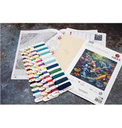 Kit de broderie L'aquarium Kit de broderie L'aquarium