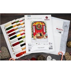 Kit de broderie Livraison du Père Noël Kit de broderie Livraison du Père Noël