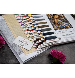Kit de broderie Le festival mexicain (petit point) Kit de broderie Le festival mexicain (petit point)
