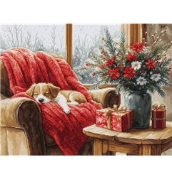 Embroidery kit Christmas Moment (petit point) Embroidery kit Christmas Moment (petit point)