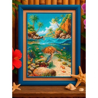 Embroidery kit Under the water