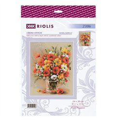 Kit de broderie Coquelicots des champs Kit de broderie Coquelicots des champs