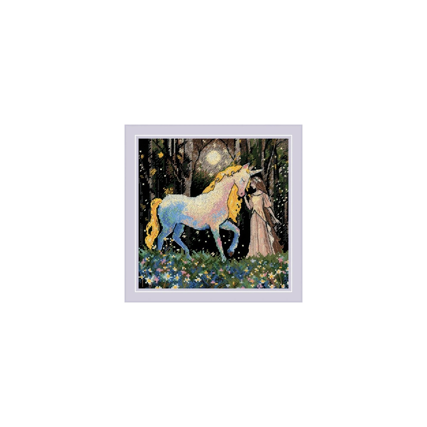 Embroidery kit Unicorn Tale