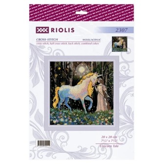 Kit de broderie Histoire de licorne