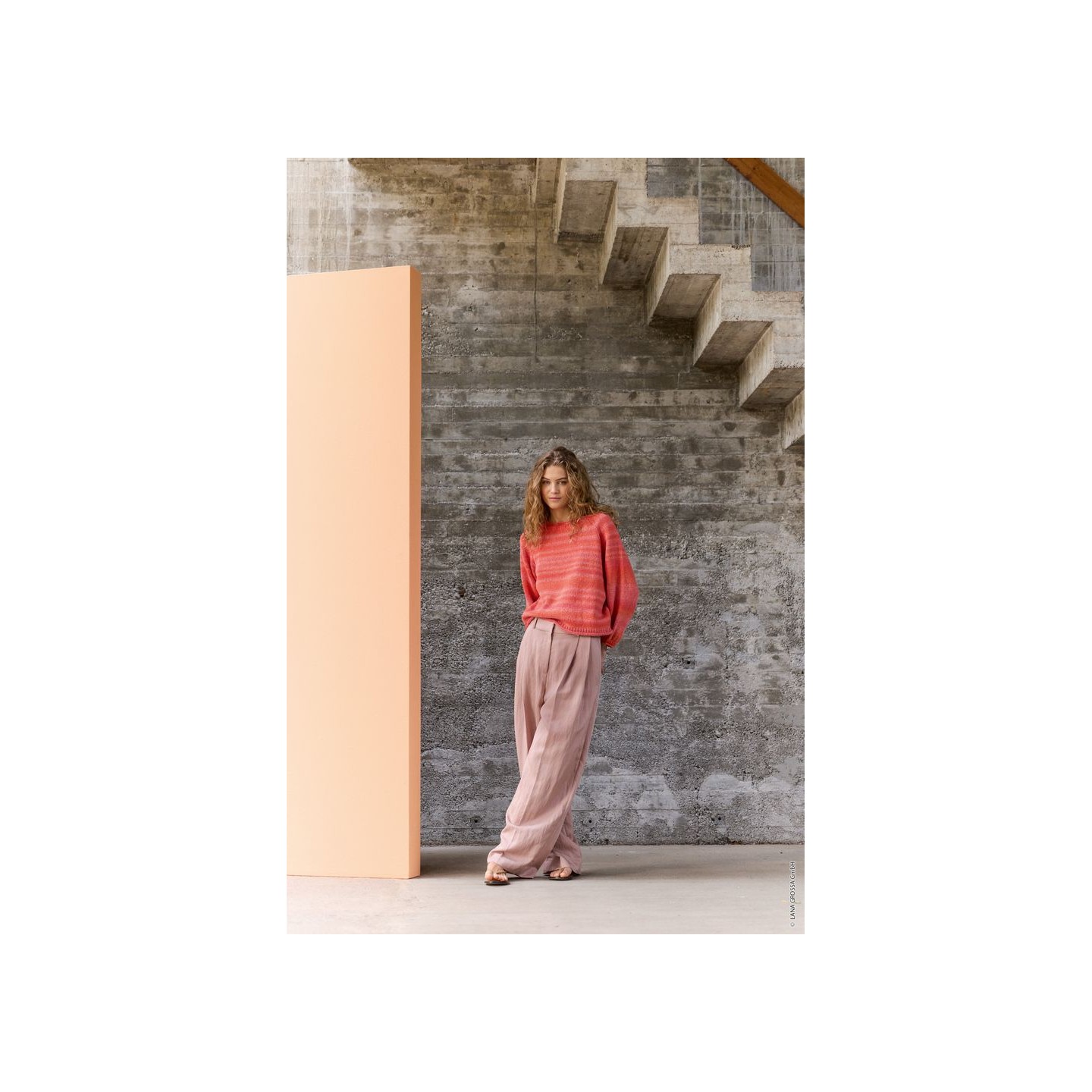 Pattern Pullover Corallo