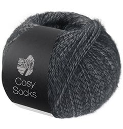 Cosy Socks 07 Donkergrijs