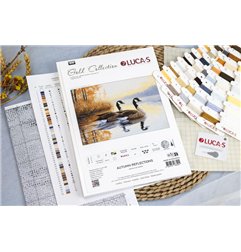 Embroidery kit Autumn Reflections Embroidery kit Autumn Reflections