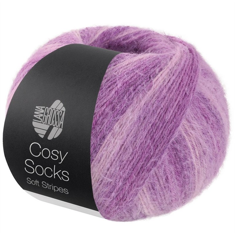 Cosy Socks Soft Stripes 114