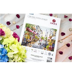 Kit de broderie Fleuriste de Paris