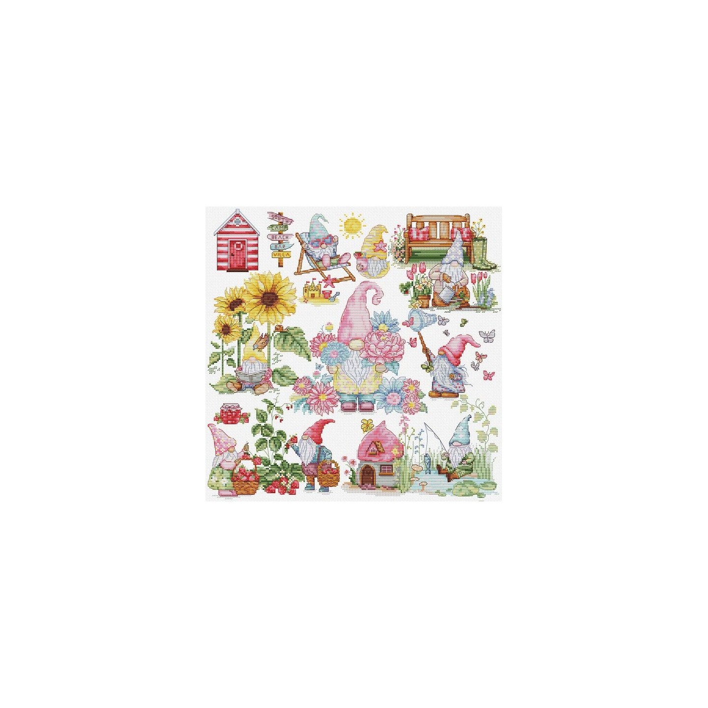 Embroidery kit Harmony Between Us