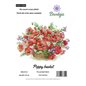 Embroidery kit Poppy basket Embroidery kit Poppy basket