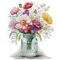 Stickset Wildblumenvase Stickset Wildblumenvase