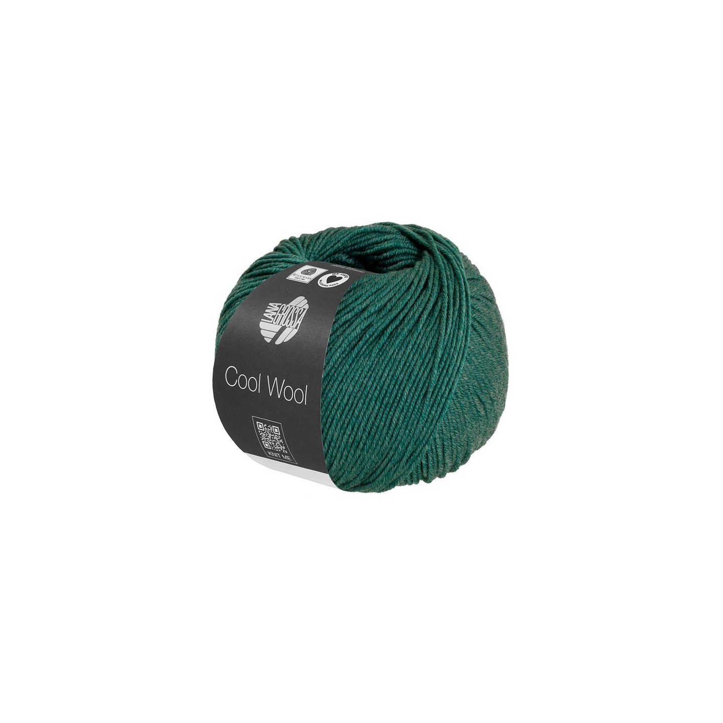 Cool Wool Mélange Donkergroen gemêleerd 1505