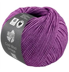 Cool Wool Vintage Rotviolett 7396