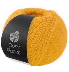 Cosy Socks 11 oranjegeel