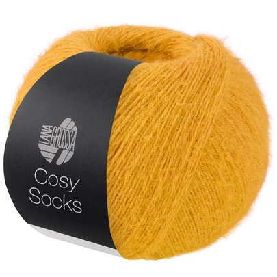 Cosy Socks 11 jaune-orange