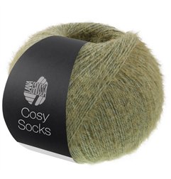 Cosy Socks 12 Graugrün