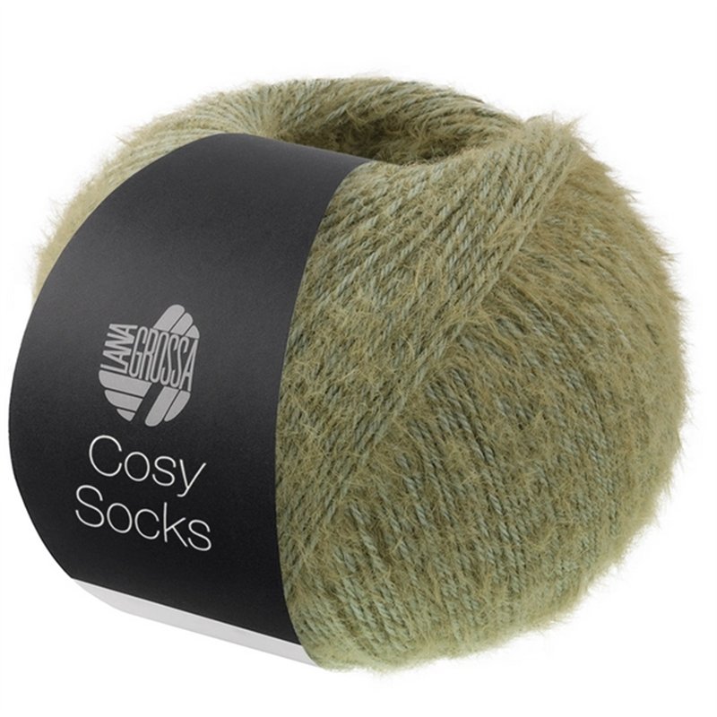 Cosy Socks 12 Graugrün Cosy Socks 12 Graugrün