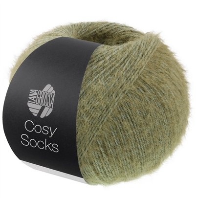 Cosy Socks 12 gris-vert