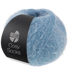 Cosy Socks 14 duifblauw