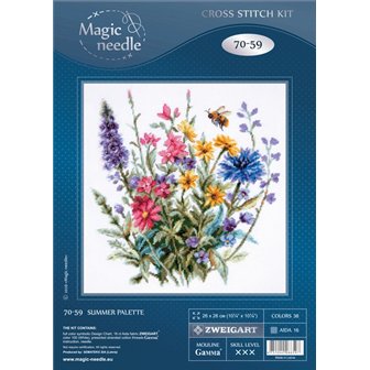 Embroidery kit Summer Palette