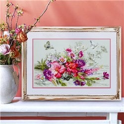 Embroidery kit Country Bouquet