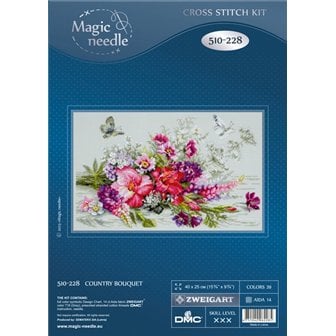 Embroidery kit Country Bouquet