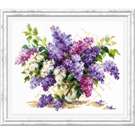 Kit de broderie Lilas