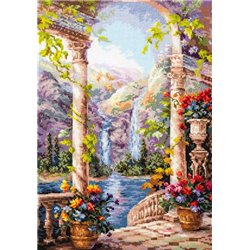 Embroidery kit Fantastic View