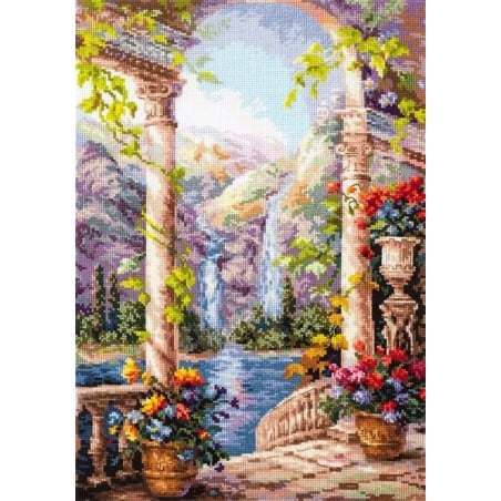 Kit de broderie Vue fantastique
