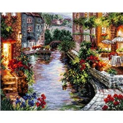 Borduurpakket Avond in Venetië