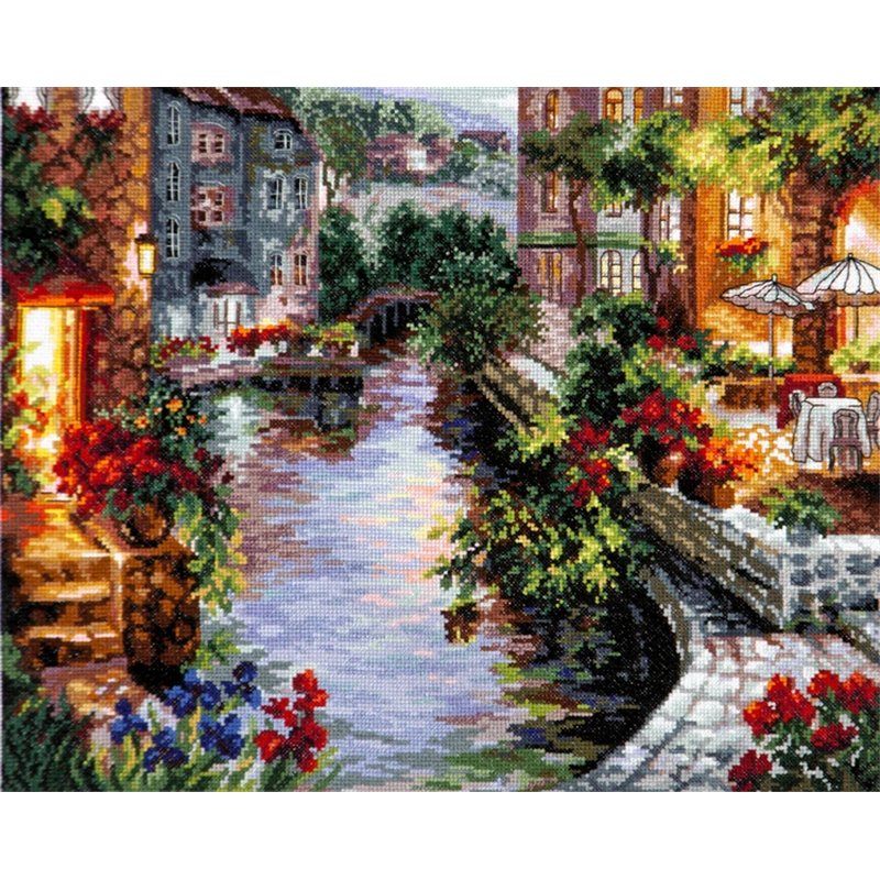 Embroidery kit Evening in Venice Embroidery kit Evening in Venice