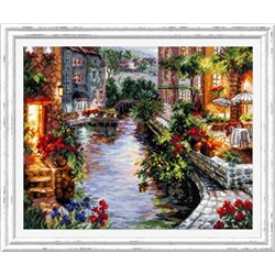 Embroidery kit Evening in Venice