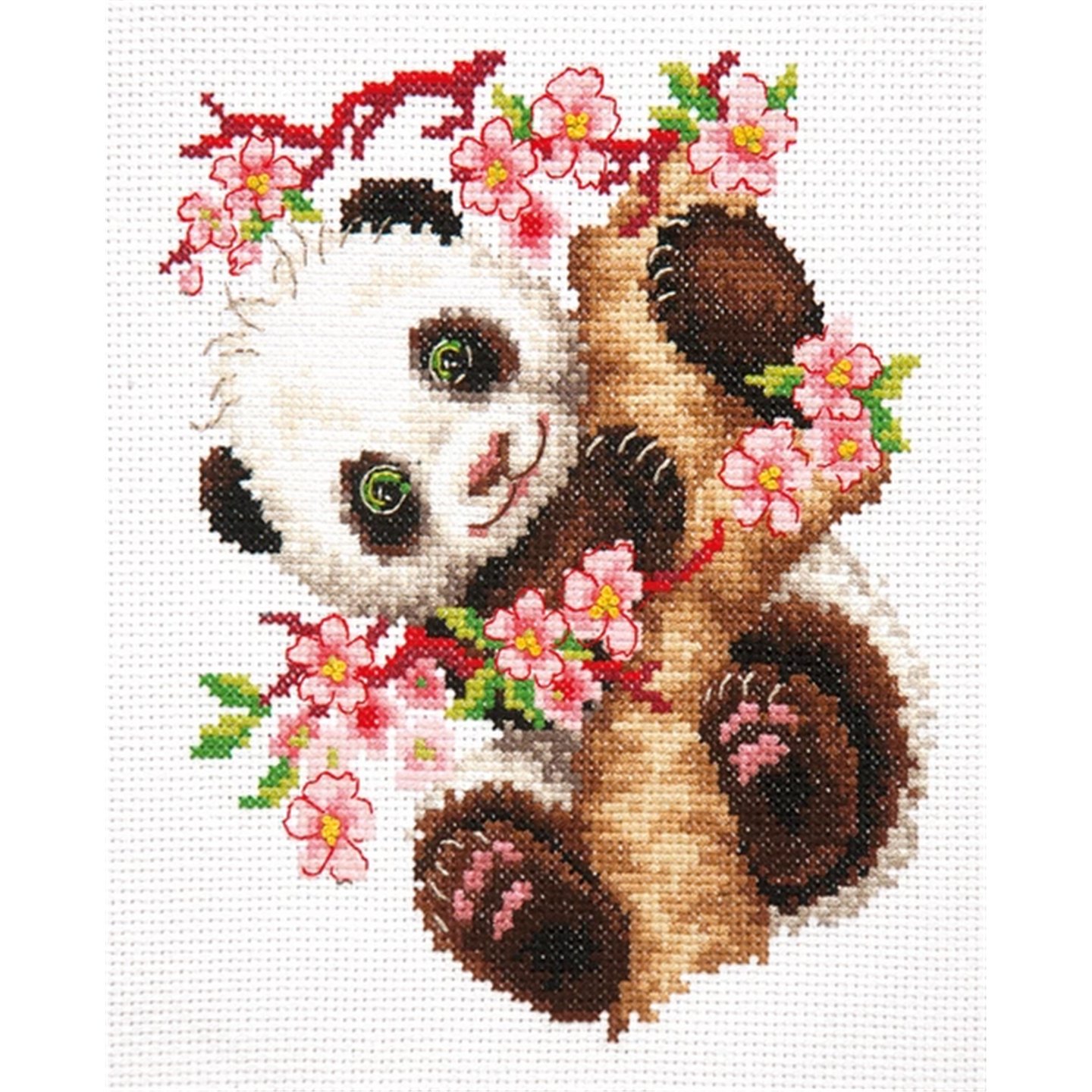 Borduurpakket Panda