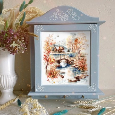 Kit de broderie Aquarelle d'automne