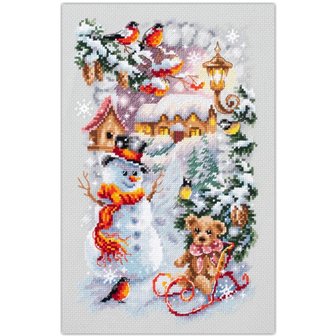 Embroidery kit Winter Hoiyday