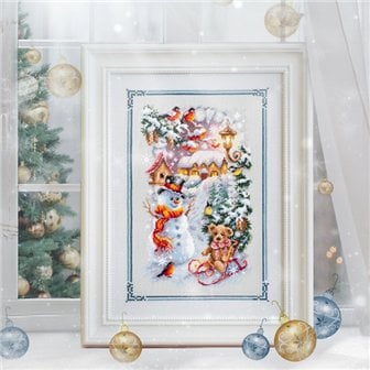 Embroidery kit Winter Hoiyday
