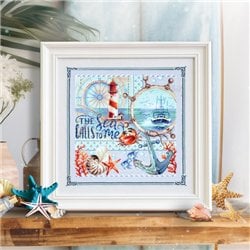 Embroidery kit The Sea Calls to Me…