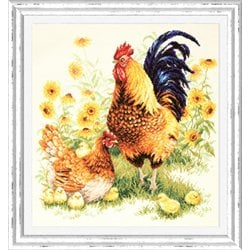 Embroidery kit Family Embroidery kit Family