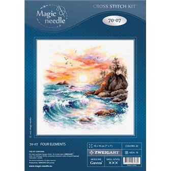 Embroidery kit Four Elements