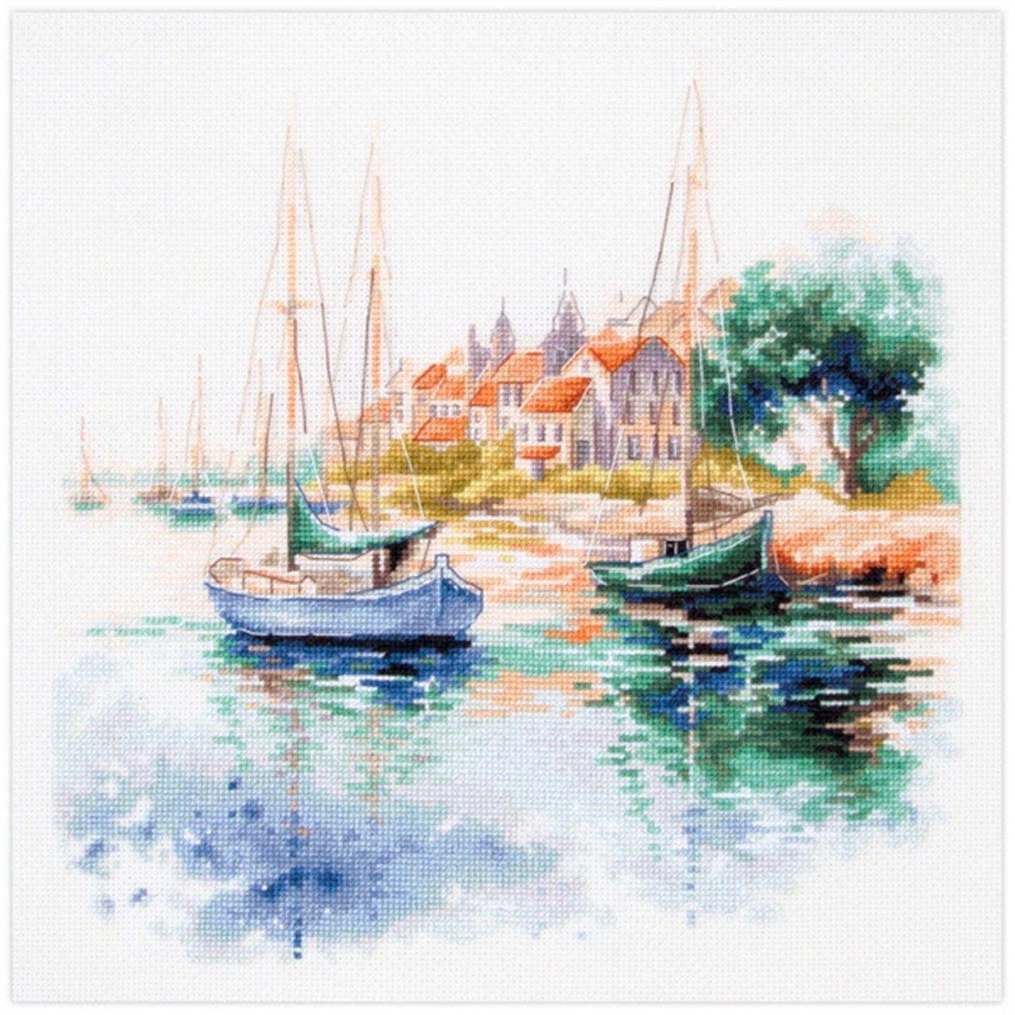 Borduurpakket De stille haven
